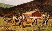 Winslow Homer Snap-the-Whip Spain oil painting artist
